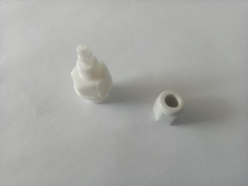 Imagen 4 de 6 de Conector 1/4 Recto Rosca Macho A Manguera Filtro Dispenser