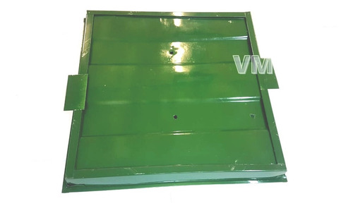 Imagen 4 de 5 de Tapa Camara Septica 60x60 Cm De Chapa Y Acero Inoxidable