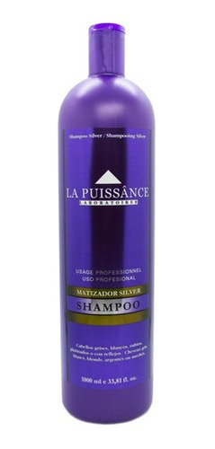La Puissance Shampoo Matizador Silver Pelo Rubio 1000ml 6c