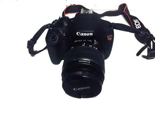 Canon Eos Rebel T5 18-55mm Iii Kit Dslr Color  Como Nueva ! 