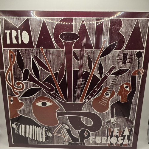 Lp Vinil Disco Trio Macaíba E A Furiosa