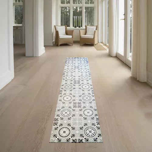 Alfombra Vinilica 50x200 Madera Cocina Baño Pasillo Balcon