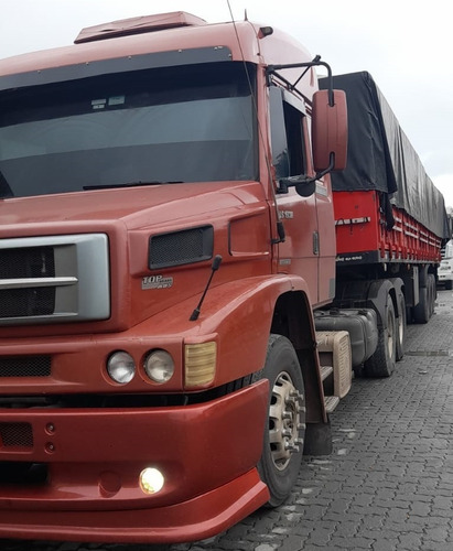 Imagem 6 de 14 de Mb 1938 Ls 6x2 2002 Com Carreta Graneleiro