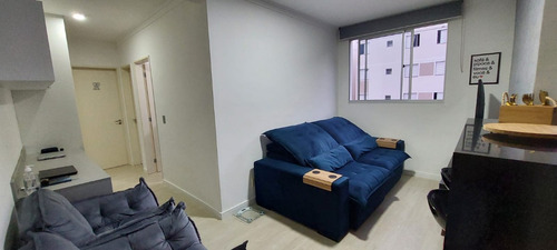 Apto Com 2 Quartos, Cozinha E Escritório Mobiliado