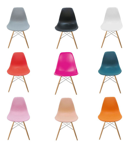 Silla Eames De Comedor , Diseño