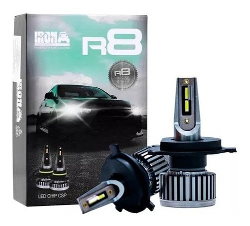 Kit Cree Led R8 Chip Csp Sin Cooler 60000 Lum 42w 12v + 2t10