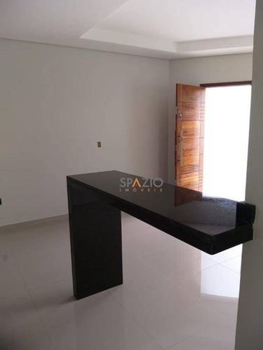 Imagem 8 de 18 de Casa Com 2 Dormitórios À Venda, 85 M² Por R$ 310.000 - Jardim Residencial Das Palmeiras - Rio Claro/sp - Ca0468