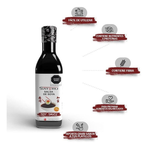 Imagen 4 de 8 de Salsa De Soya 275ml