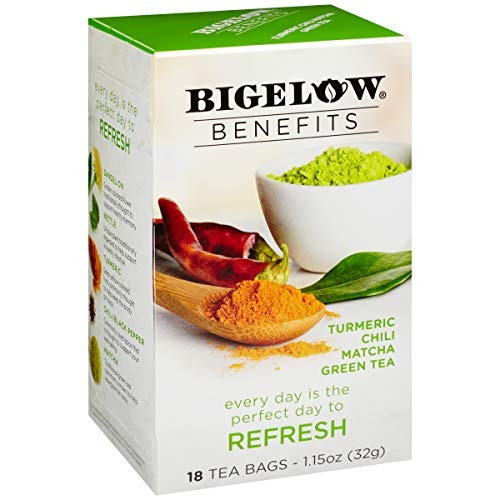 Beneficios Bigelow Refrescar Caja Té Verde Matcha Chile C