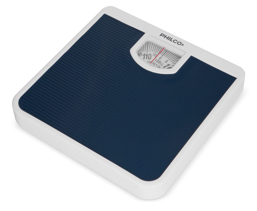 Imagen 2 de 4 de Balanza Mecánica Philco Ba1010pn Analógica 120kg Azul