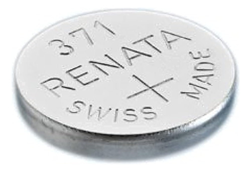 Renata 371 Sr920sw Baterías  1.55 V Óxido De Plata 371 Bate