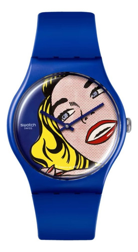 Reloj Swatch Girl By Roy Lichtenstein, The Watch Suoz352