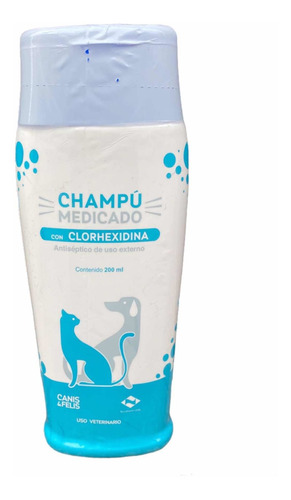 Shampoo Champu Medicado Clorhexidina Para Perros Y Gatos