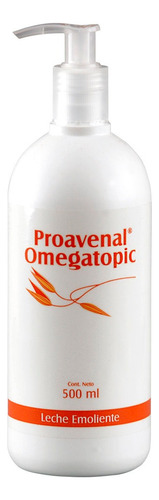 Proavenal Omegatopic Leche Emoliente 500ml Hidrata Piel Seca Tipo De Envase Botella Fragancia Delicada Tipos De Piel Sensible