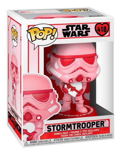 Funko Pop Vinilo 10cm Star Wars- Stormtrooper San Valentin