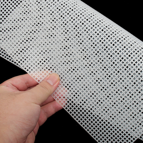 Folha De Malha De Plástico Para Artesanato, 5 Peças De Tela
