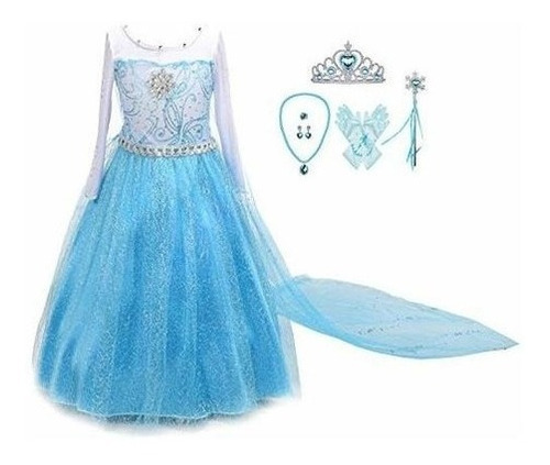 Lito Angels Niñas Princesa Elsa Disfraces Disfraz De Reina 