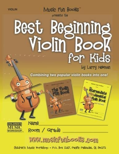 Book : Best Beginning Violin Book For Kids Combining Two...