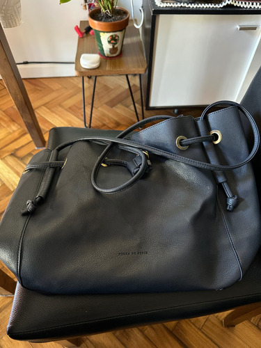 Cartera Tipo Bolso Mujer Fuera De Serie Usada Azul Lisa Níquel Azul (Usado)