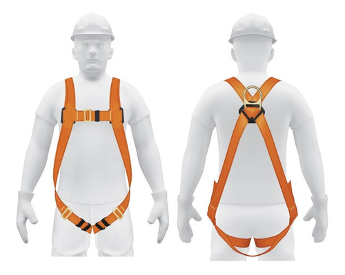 Arnés De Cuerpo Completo, 1 Anillo Truper 14432