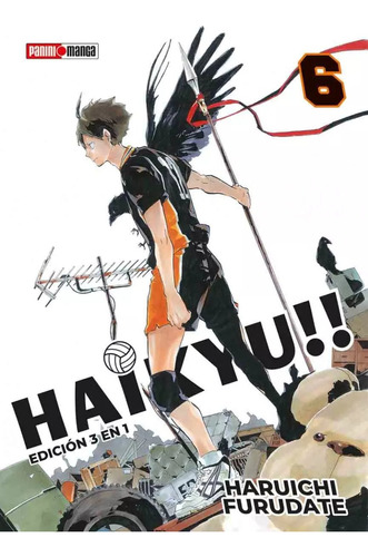 Haikyu!! (3 In 1) N.6 - Manga - Oficial - Panini - Tienda -
