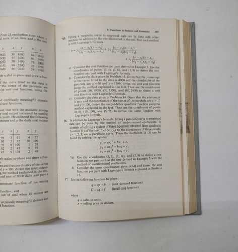 Introducción A Matemáticas Aplicadas En Inglés (Usado)