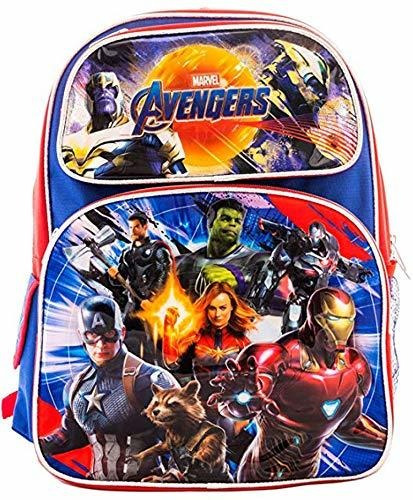 Avengers Endgame Marvel Super Hero Kids 16  School Backpacks