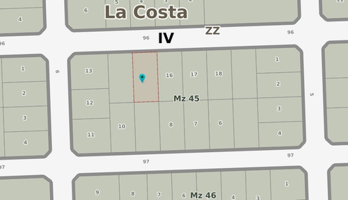 Imagen 4 de 5 de Reservado!!! Lote En Zona Residencial De Mar Del Tuyu 15x30