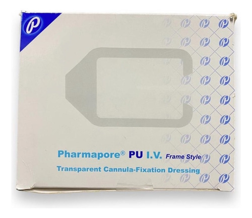 Pack 10 Apósito Fijador De Catéter Pharmapore® Pu Iv 6cm X 7