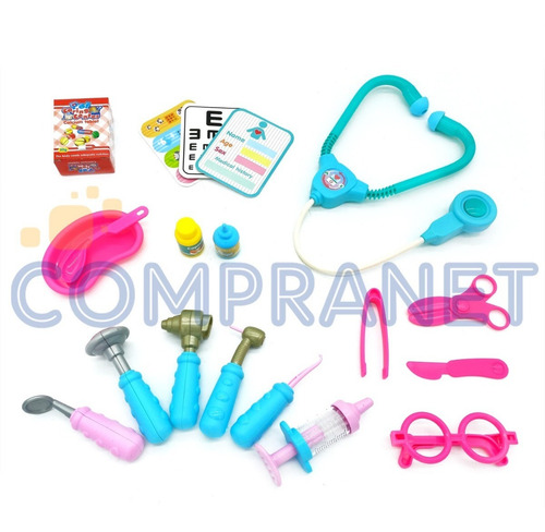 Juego Set De Doctor Con Luz Y Sonido, 17 Piezas - 0101