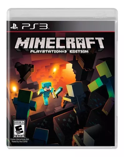 Minecraft Ps3 Mídia Física Original Play 3 Jogos Ps3