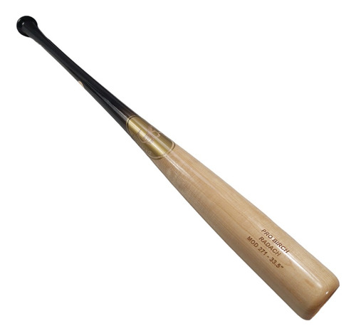 Bat De Beisbol Madera Pro Birch 33.5 Nat/ngo By Santana Bats Color Natural