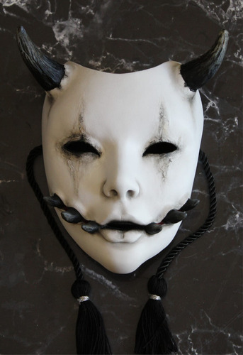 Máscara Sculpture Shinigami Decorativa