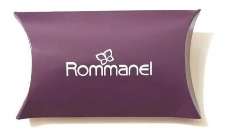 Brincos Rommanel Formato Coração Com Zircônias 523989