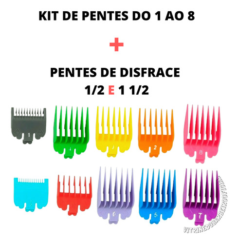 10 Pentes 1 A 8 + 2 Pentes De Disfarce Para Máquina De Corte