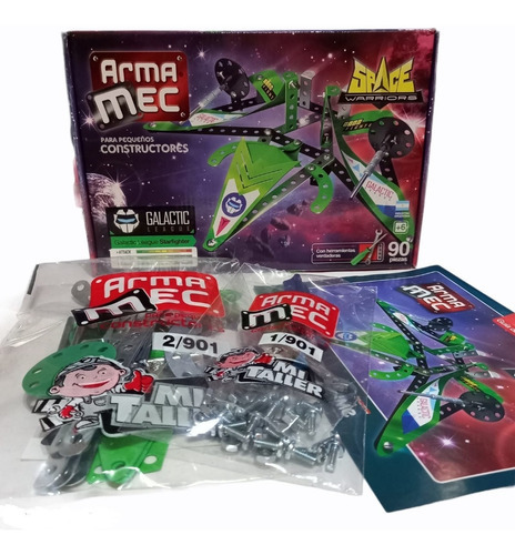 Arma Mec 90 Piezas Cime Space Warriors Interceptor 