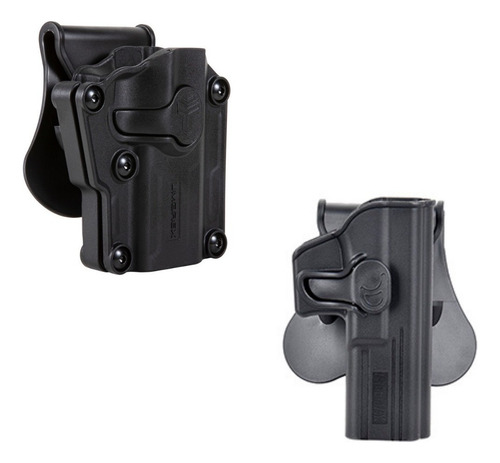 Holster Anomax Para Glock Con Protacargadores Schws