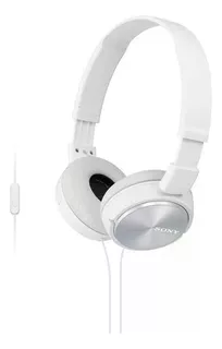 Fone De Ouvido Com Microfone Mdr-zx310ap Branco Sony