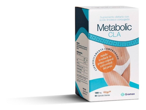 Suplemento En Cápsulas Gramon Millet Metabolic Cla Adelgazante En Caja 60 Un