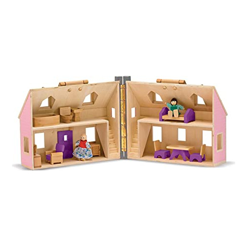 Melissa &apos; Doug Fold &quot; Go Dollhouse  Dollhouses &q