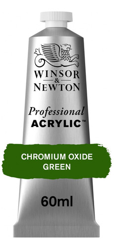Tinta Acrílica W&n Prof 60ml S3 Chromium Oxide Green