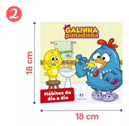 Livro Infantil Galinha Pintadinha Meus Primeiros Traços Ciranda Cultural -  Papelaria Criativa