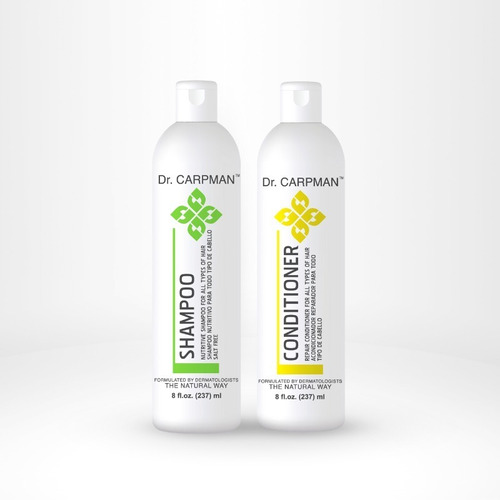 Pack Anticaída Shampo Nutritivo Y Acondicionador  Dr.carpman