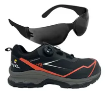 Comprar Tenis De Seguridad Anticlavos Casquillo+ Lentes De Seguridad