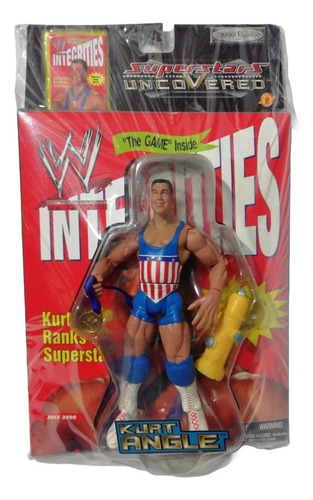 Jakks Pacific 2002 Wwf Superstars Uncovered - Kurt Angle