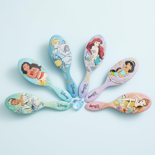Escova De Cabelo Escova Úmida Disney Original Detangler Jasm
