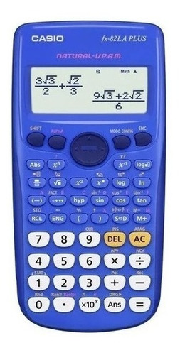Calculadora Casio Fx 82 La Plus Pk Cientifica 252 Funciones