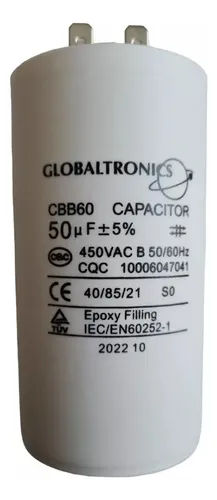 Condensador De Impulsión De La Deshidratación De La Capacitancia Del Motor Del Cbb60 450v Zulema Capacitor