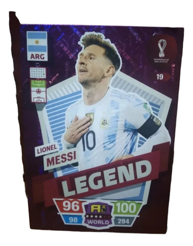 Adrenalyn Qatar 2022 Lionel Messi Legend
