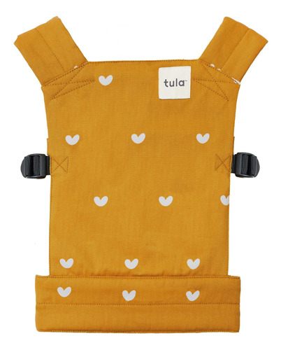 Baby Tula - Mini Portabebes De Juguete, Color Amarillo Con C